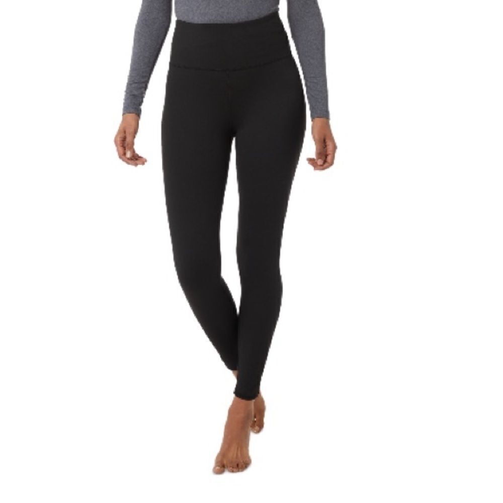 32 Degrees Womens Black Heat Skinny High
Waist Stretch Active Leggings Size S